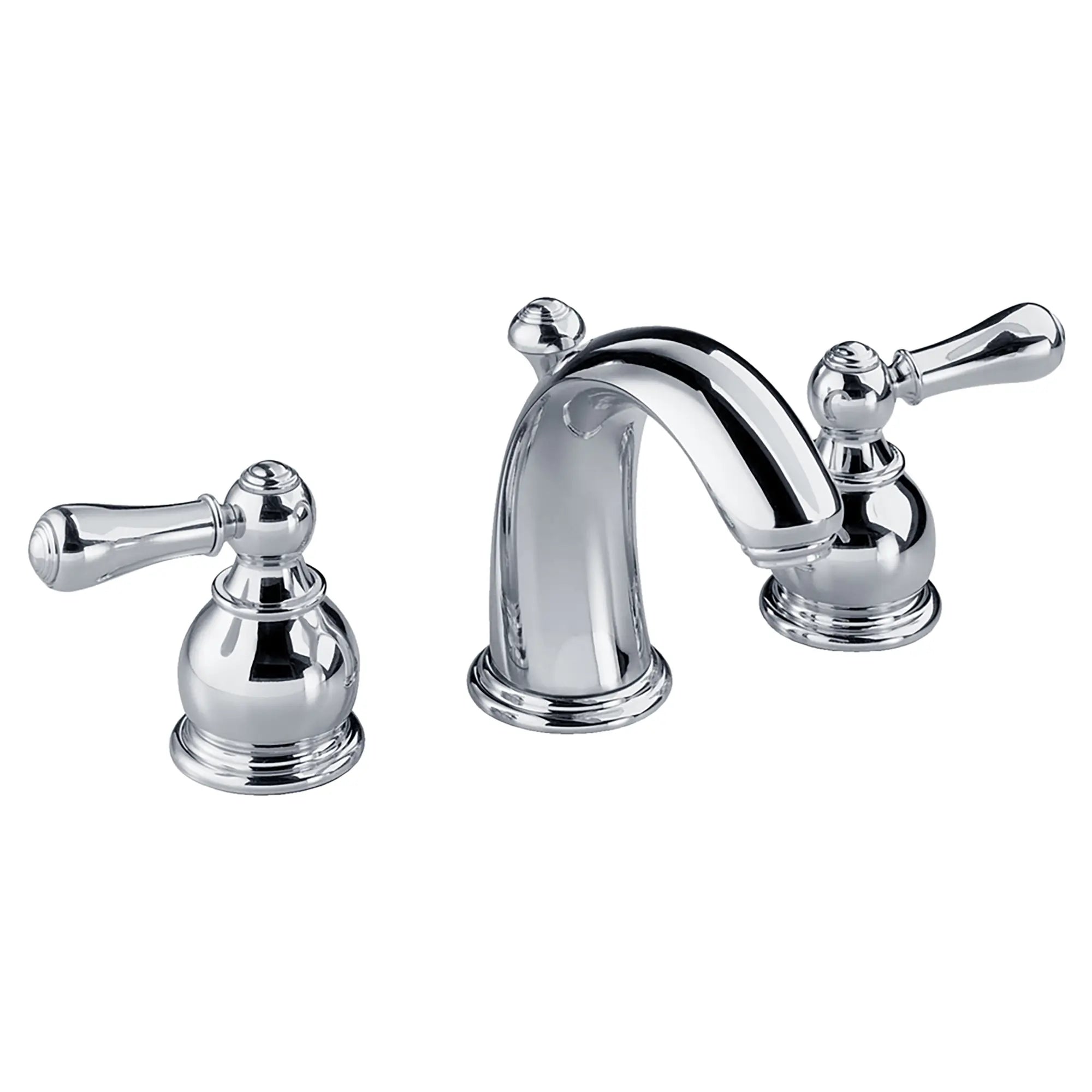 Hampton 2-Handle 8 Inch Widespread High-Arc Bathroom Faucet — image 1